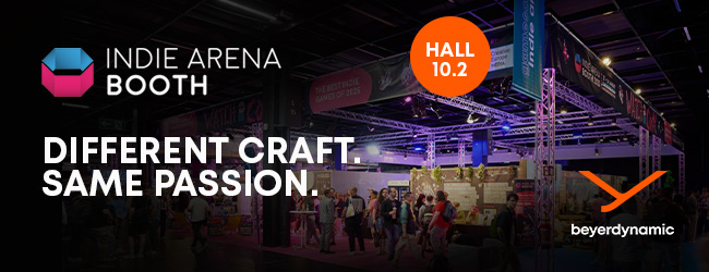 Indie Arena Booth mit Beyerdynamic auf der gamescom 2026