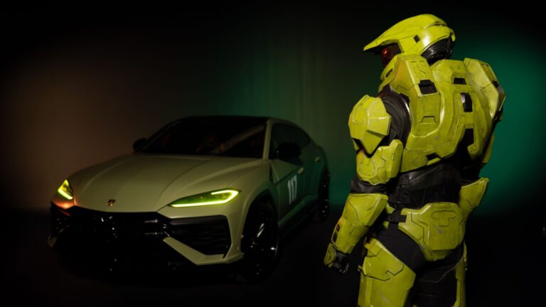 Halo-Lamborghini-Urus im Master-Chief-Design: Xbox verlost 1:18-Replika zum Campaign-Evolved-Start