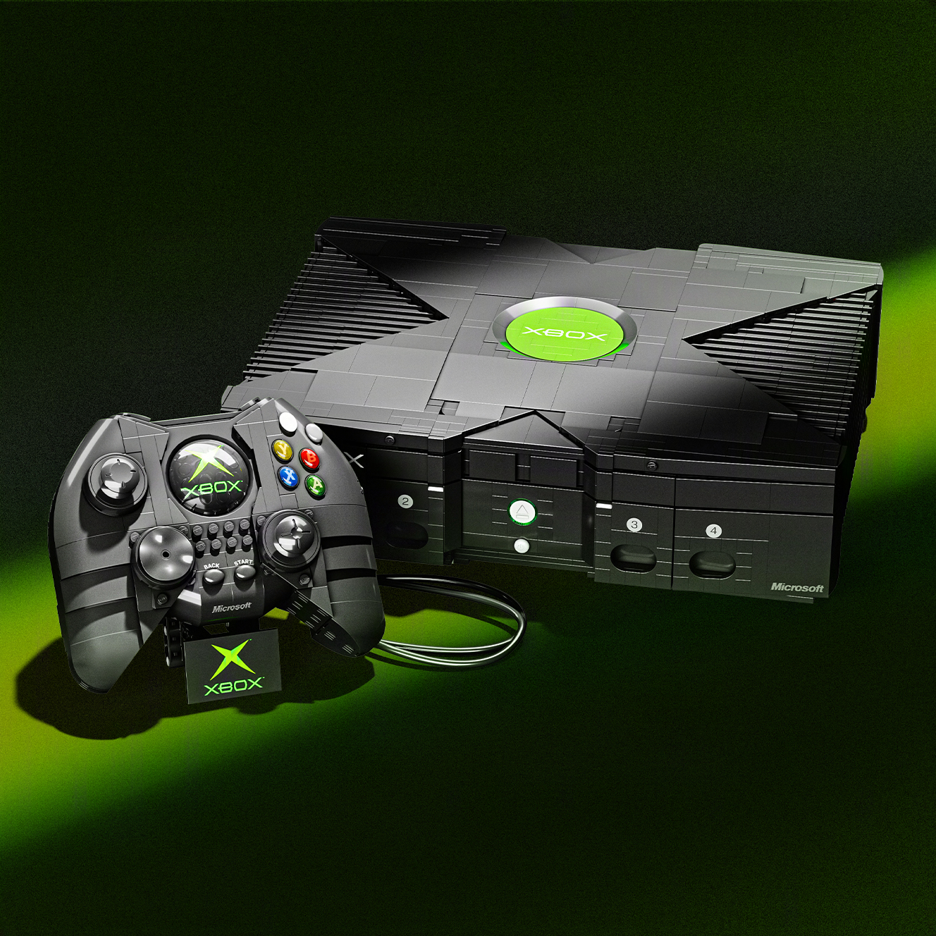 Mattel Brick Shop: Bausatz der Original Xbox mit Duke-Controller