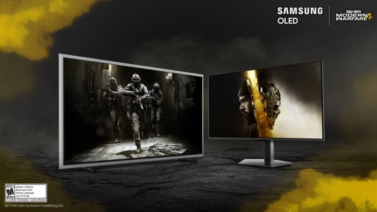 Samsung zeigt Call of Duty: Modern Warfare 4 auf Odyssey-Monitoren