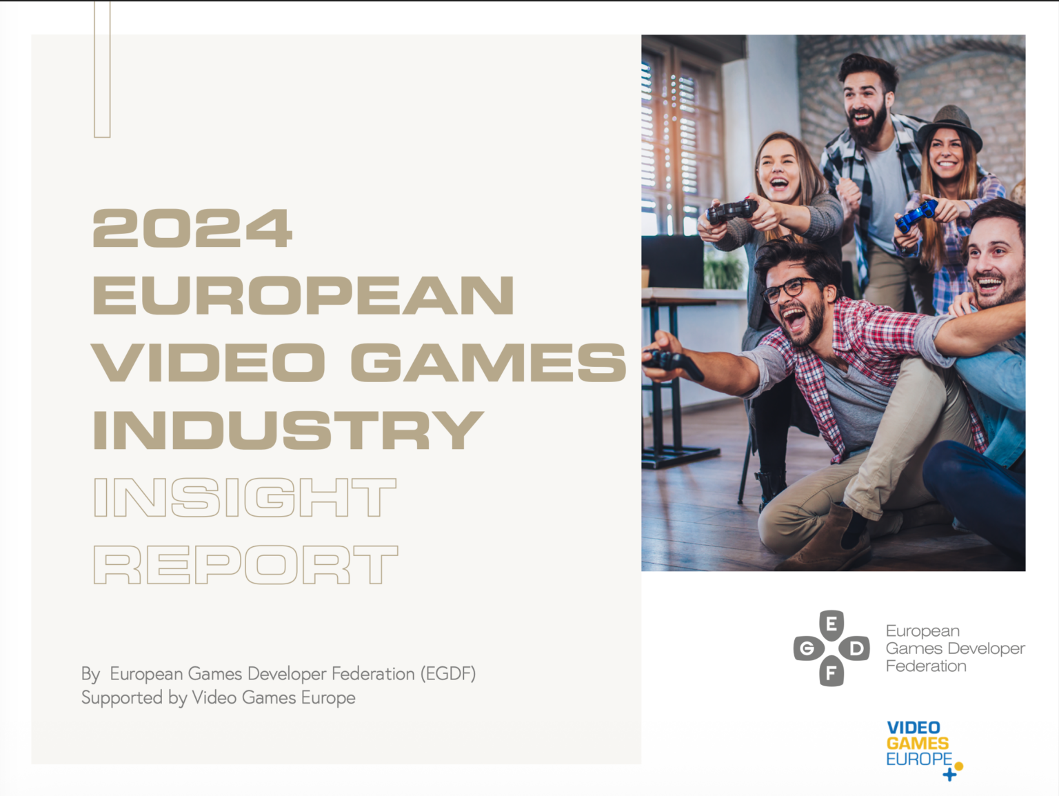 Kennzahlen aus dem Bericht zur europäischen Gamesbranche 2024