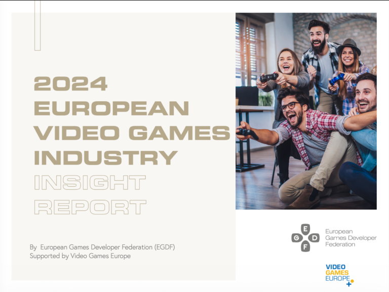 Kennzahlen aus dem Bericht zur europäischen Gamesbranche 2024