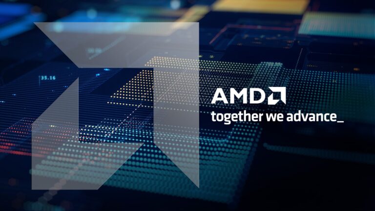 AMD-Logo und Unternehmensgrafik