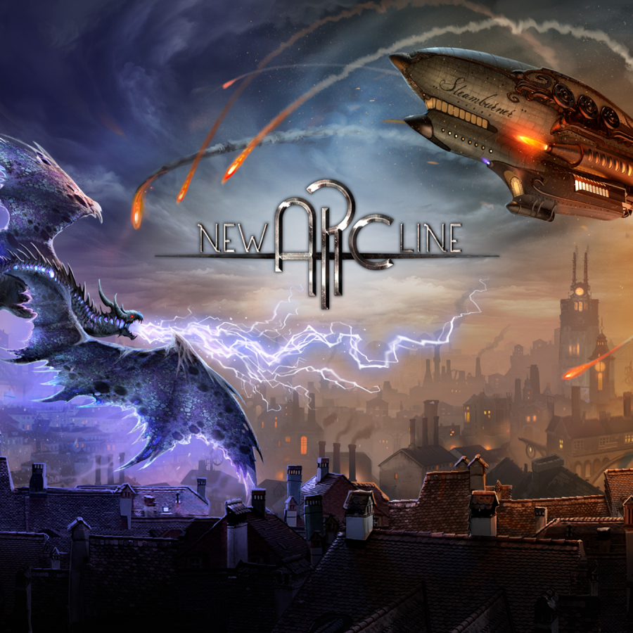 New Arc Line zeigt eine Welt, in der Magie und Steampunk-Technologie aufeinandertreffen