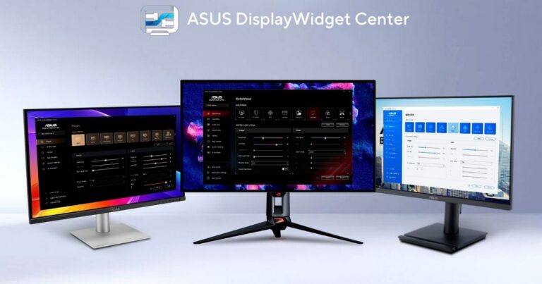 ASUS DisplayWidget Center Pressebild - Bild: ASUS