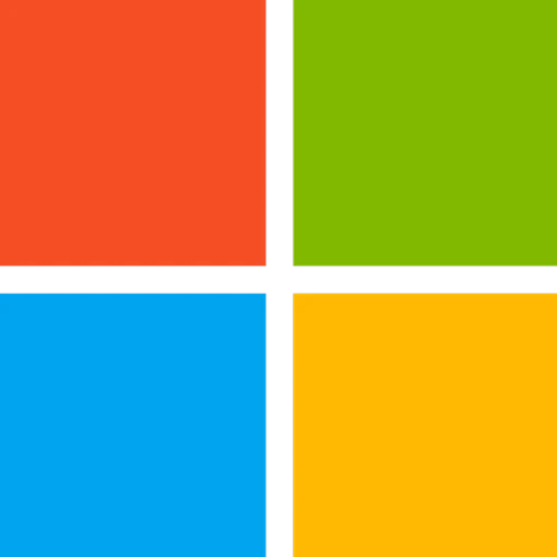 Microsoft-Logo auf der offiziellen Azure-Seite