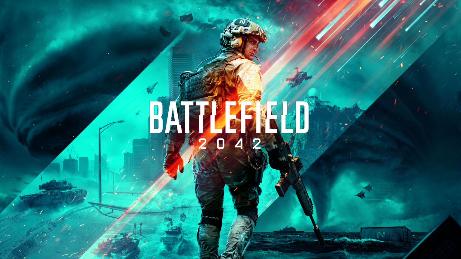 Battlefield 2042 mit futuristischer Gefechtszone
