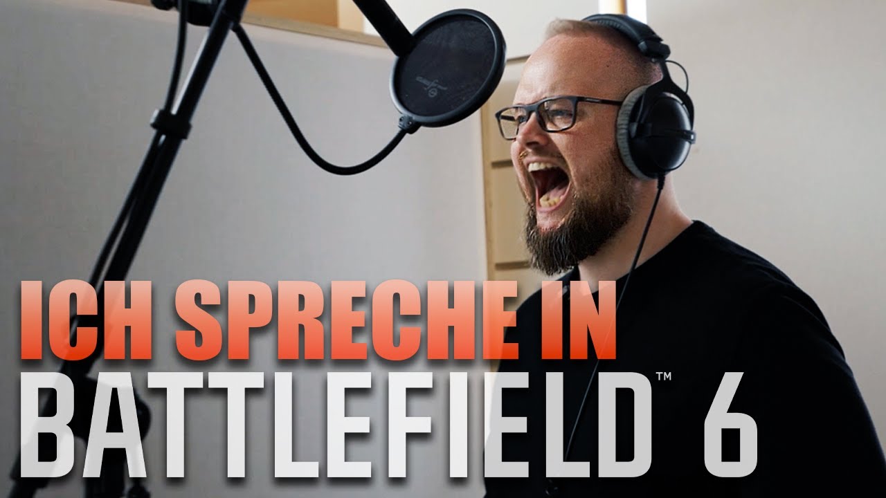 Battlefield 6: Deutscher Synchronsprecher zeigt seinen Studioeinsatz