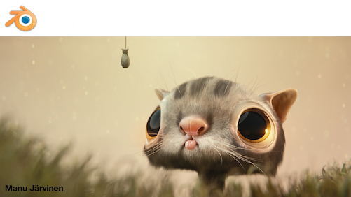 Blender 2.74 Startbildschirm - Bild: Blender Foundation