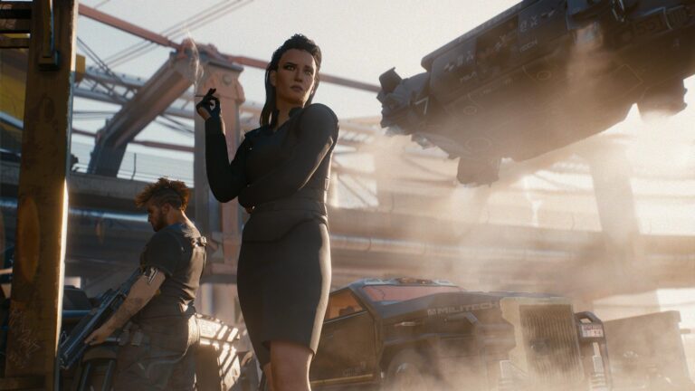 Cyberpunk 2077 auf der E3 2018 - Bild: CD PROJEKT RED