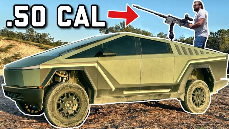 Tesla Cybertruck als Halo-Warthog-Umbau von Brandon Herrera - Bild: Brandon Herrera auf YouTube