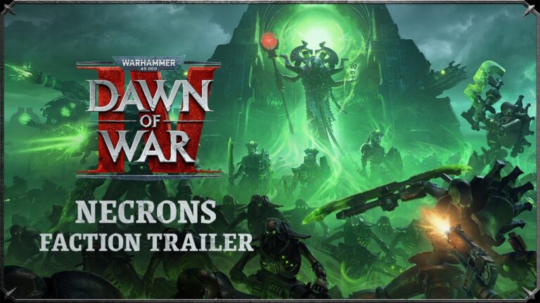 Dawn of War IV: Necrons im neuen Fraktionstrailer vorgestellt
