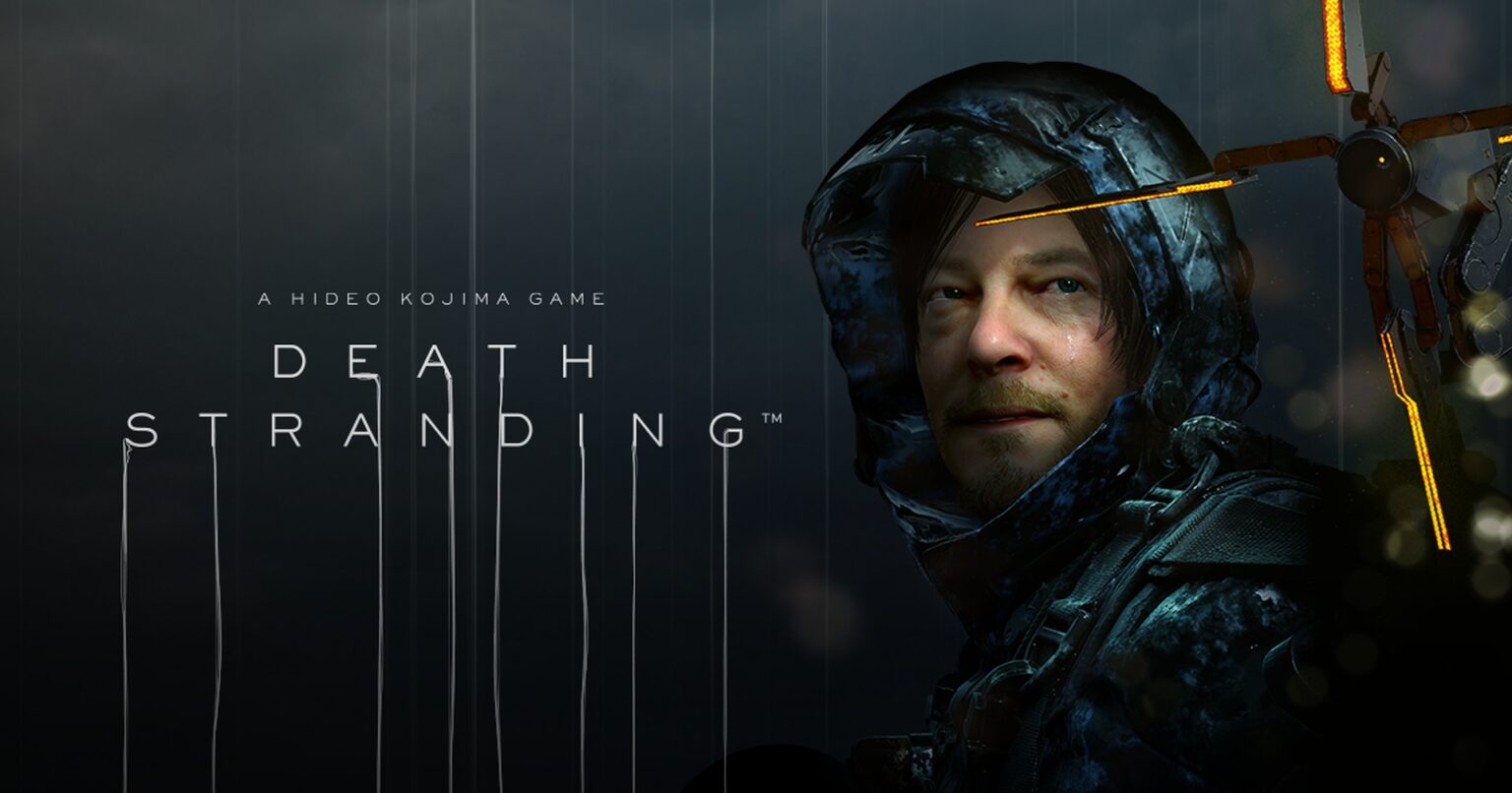 Death Stranding mit Sam Porter Bridges in einer zerstörten Landschaft