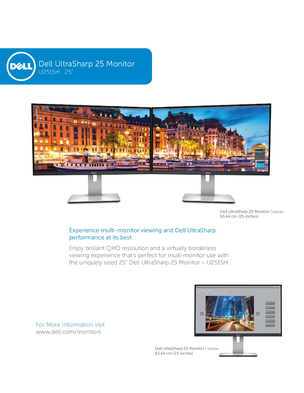 Dell UltraSharp U2515H mit QHD-Auflösung