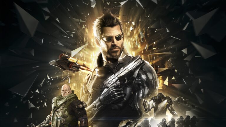 Deus Ex: Mankind Divided mit Adam Jensen und der Dawn Engine, offizielles Pressebild