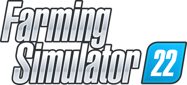 Logo des Landwirtschafts-Simulator 22 auf transparentem Hintergrund.