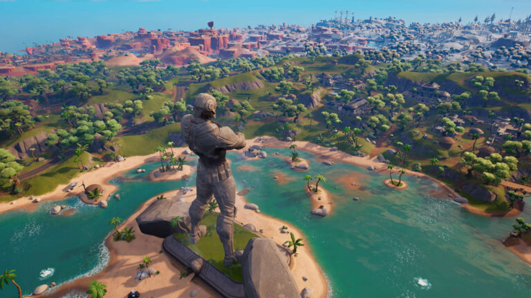 Fortnite Kapitel 3, Saison 1 auf der umgedrehten Insel