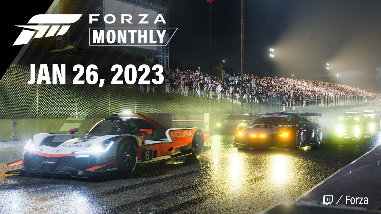 Forza Monthly mit Reifenphysik von Forza Motorsport am 26. Januar 2023 - Bild: Forza