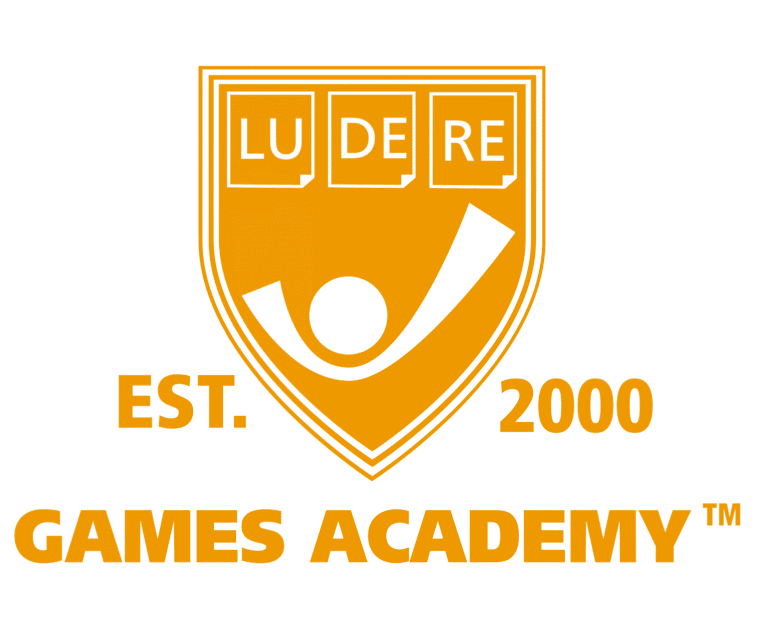 Games Academy Logo und Ausbildungsstätte für Spieleentwicklung