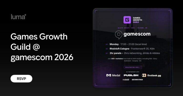 Games Growth Guild Networking-Event zur gamescom 2026