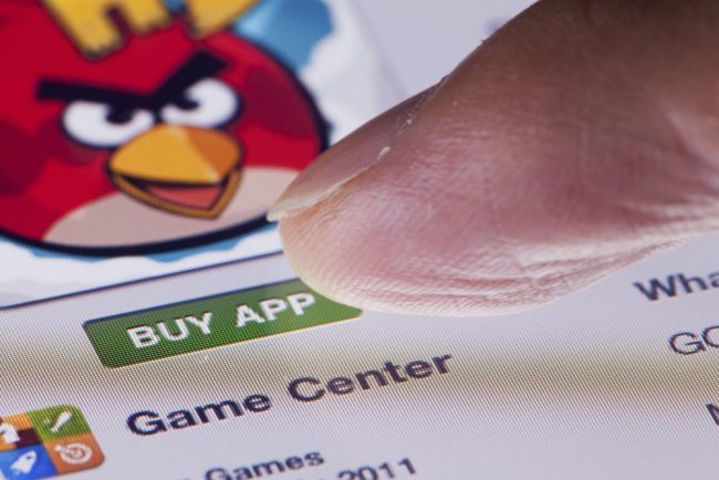 Digitale Spiele auf einem Smartphone - Bild: game