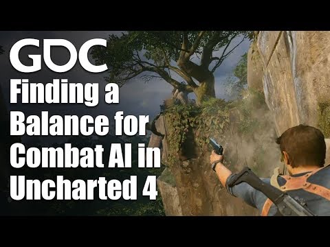GDC-2017-Vortrag zur Combat-KI in Uncharted 4 - Bild: GDC Festival of Gaming / YouTube
