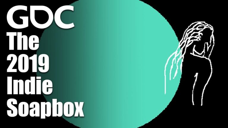 GDC 2019 Indie Soapbox mit Kurzvorträgen von unabhängigen Spieleentwicklern - Bild: GDC