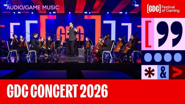 GDC Developers Concert 2026 - Bild: GDC Festival of Gaming