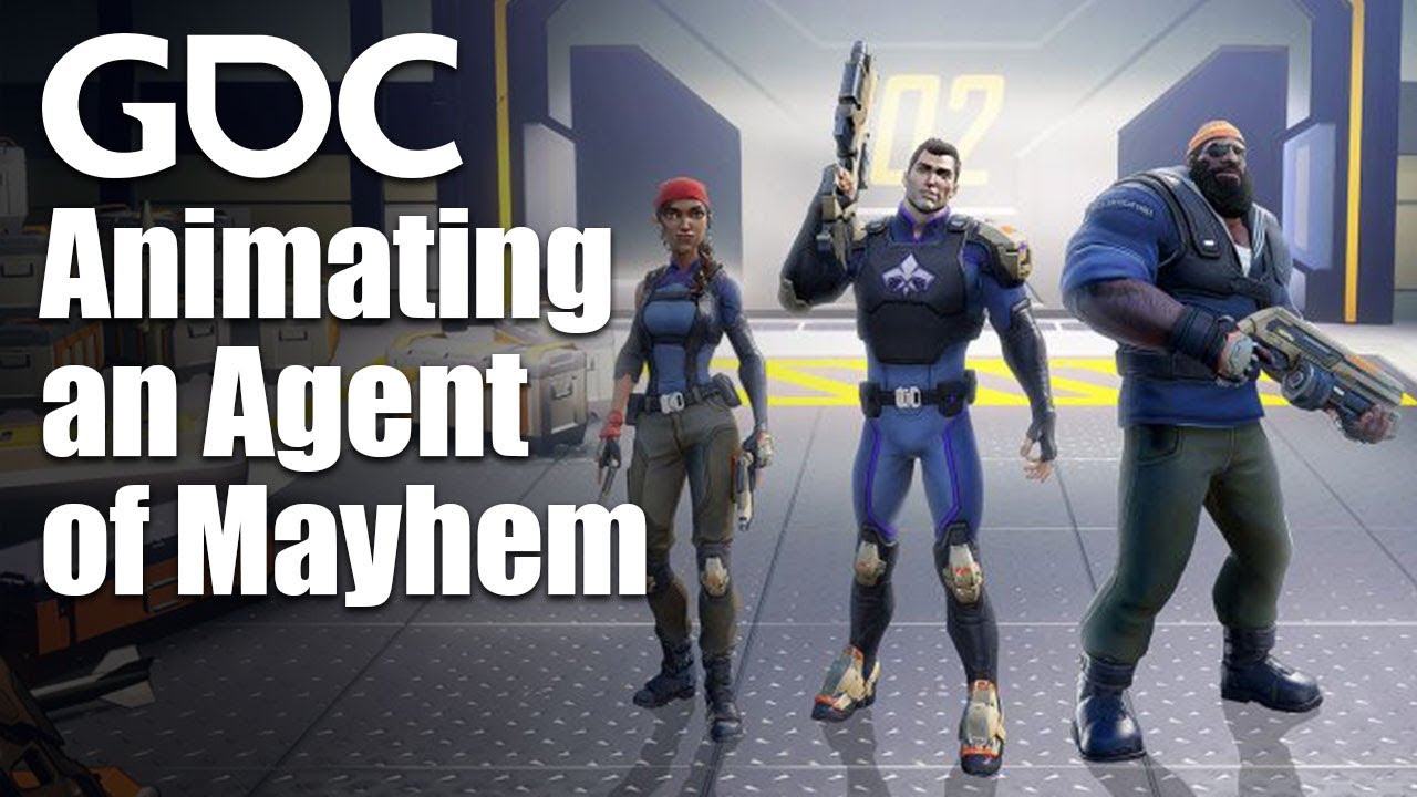 GDC 2017: Animationsarbeit an Agents of Mayhem aus dem GDC-Vortrag - Bild: https://www.youtube.com/watch?v=7su7iejjMcc