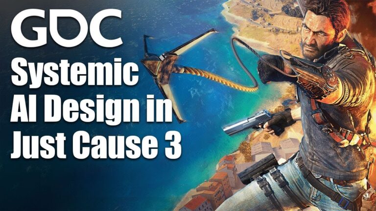 GDC 2017: Systemische KI für Just Cause 3 aus dem GDC-Vortrag - Bild: https://www.youtube.com/watch?v=SurYVTMINhg