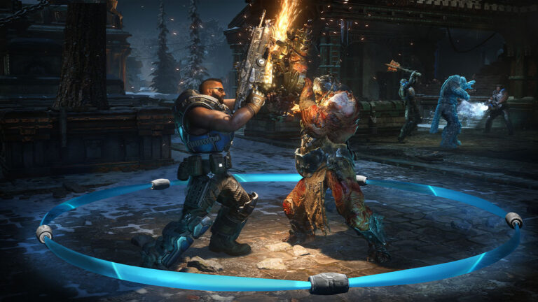 Gears 5 mit Kait Diaz und JD Fenix - Bild: Xbox Wire / The Coalition
