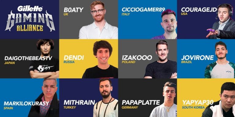 Gillette Gaming Alliance für die TwitchCon Europe 2019