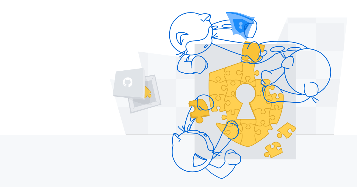 Offizielle GitHub-Illustration zum Kontoschutz, neutrales Symbolbild - Bild: GitHub