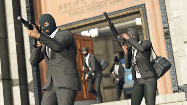 GTA Online Heists Szene aus dem Jahr 2015