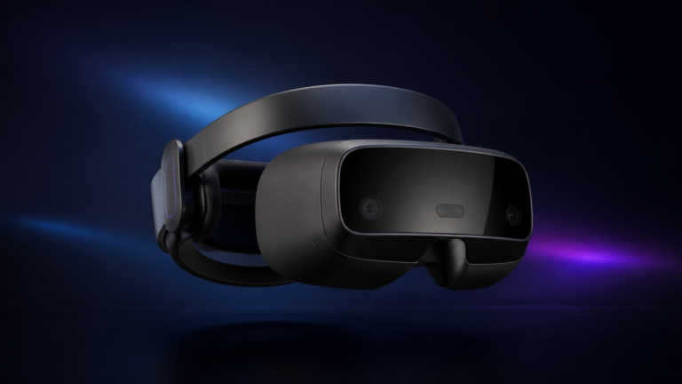 Impression Pi VR- und AR-Headset, neutrales Symbolbild - Bild: generiert mit OpenAI