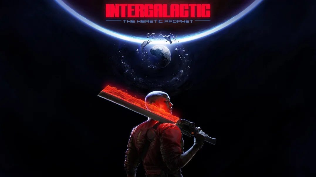 Intergalactic The Heretic Prophet zeigt Jordan A. Mun und ein Raumschiff