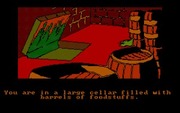 Screenshot eines MS-DOS-Spiels aus der Software Library des Internet Archive