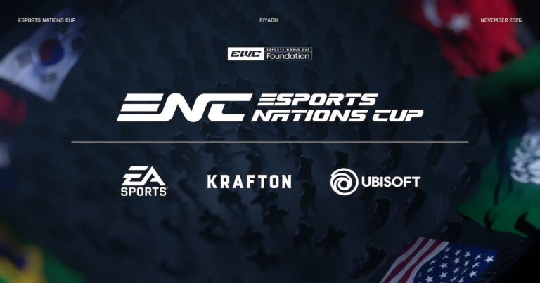 Esports Nations Cup 2026: Bewerbungsverfahren für National Team Partner gestartet