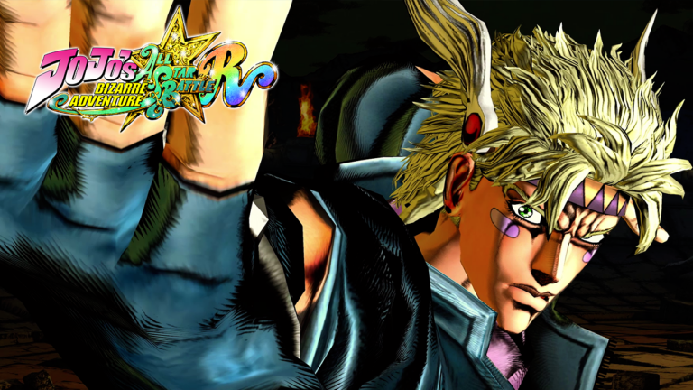 JoJo’s Bizarre Adventure: All-Star Battle R mit mehreren Figuren aus dem Anime-Kampfspiel