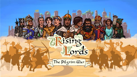 Keyart der Pilgrim War-Erweiterung für Rising Lords