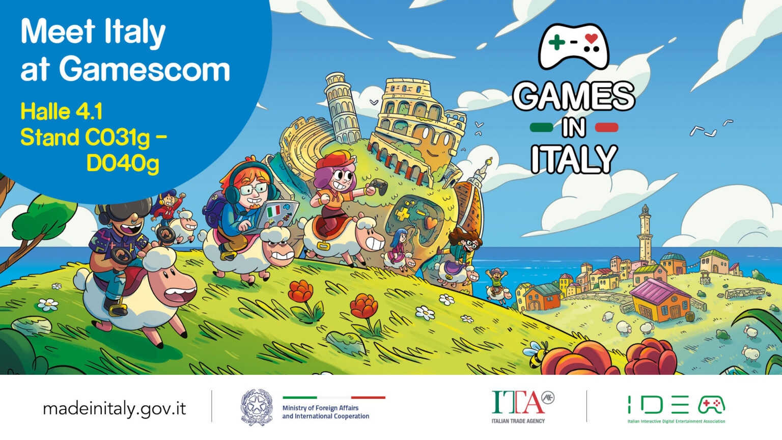 Meet Italy auf der gamescom 2024