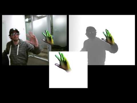 Microsoft Research demonstriert Handpose mit einer Xbox One Kinect