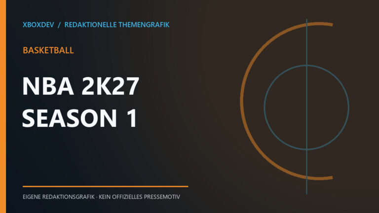 Themengrafik mit dem Schriftzug NBA 2K27 Season 1