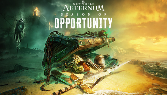 New World: Aeternum mit der Saison der Möglichkeiten, der PvP-Zone Cursed Mists und dem Raid Hive of the Gorgons - Bild: Amazon Games