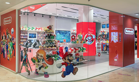 Nintendo Store im Dizengoff Center in Tel Aviv - Bild: Nintendo Israel