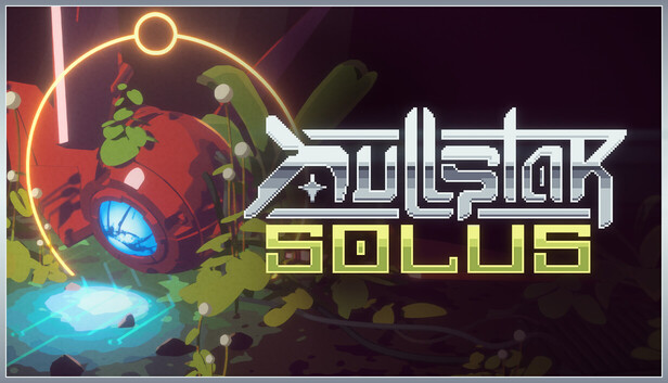 Nullstar: Solus mit Scav-Drohne in einer futuristischen Ruinenwelt