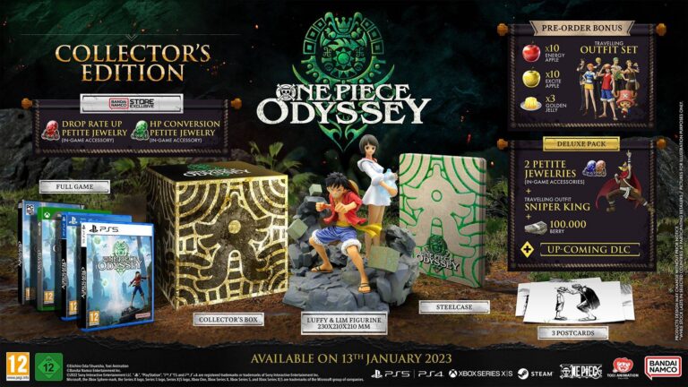 One Piece Odyssey Collector’s Edition mit Figur und Steelbook