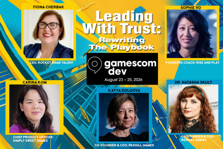 gamescom dev 2026 Panel Leading With Trust