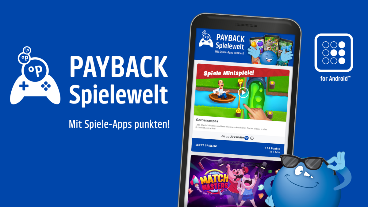 PAYBACK Spielewelt in der PAYBACK App - Bild: PAYBACK GROUP