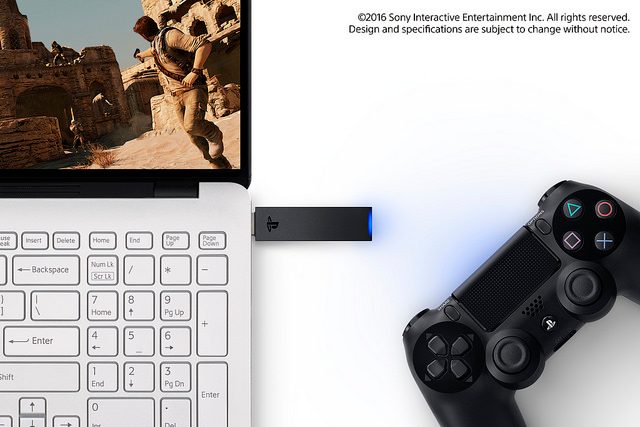 PlayStation Now auf einem Windows-PC mit DualShock 4 und USB-Adapter - Bild: Sony Interactive Entertainment